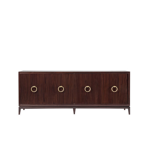Credenza contemporanea - ASMARA WO ASM 84D - GALIMBERTI NINO - in legno laccato / in legno massiccio / bianca