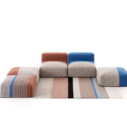 Tappeto design originale - MANGAS - GANDIA BLASCO - a motivi / in PET / in lana