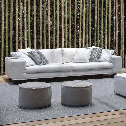 Divano design - SOUTH CAY - VILLEVENETE BY GATTI - da esterno / in tessuto / con braccioli