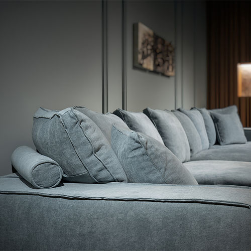 Divano modulare - MIDTOWN - VILLEVENETE BY GATTI - design / in tessuto / con braccioli