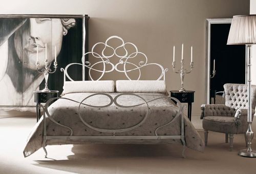 Letto matrimoniale - ARAMIS - GIUSTI PORTOS - classico / in ferro battuto