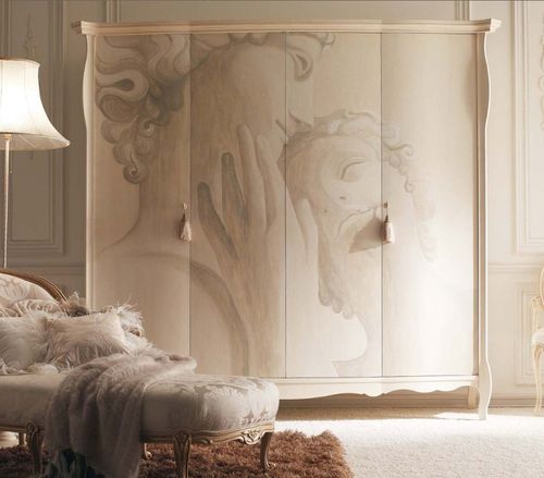 Armadio classico - LIBERTY - GIUSTI PORTOS - in legno / con ante battenti