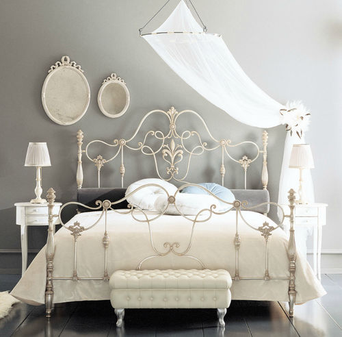 Letto matrimoniale - ERALD - GIUSTI PORTOS - in stile / in ferro battuto