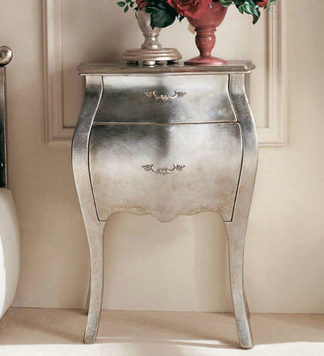 Comodino in stile - TIFFANY - GIUSTI PORTOS - in legno / in legno laccato / rettangolare