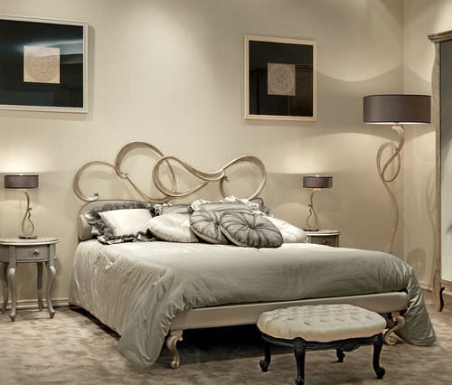 Letto matrimoniale - SANDY  - GIUSTI PORTOS - classico / in ferro battuto