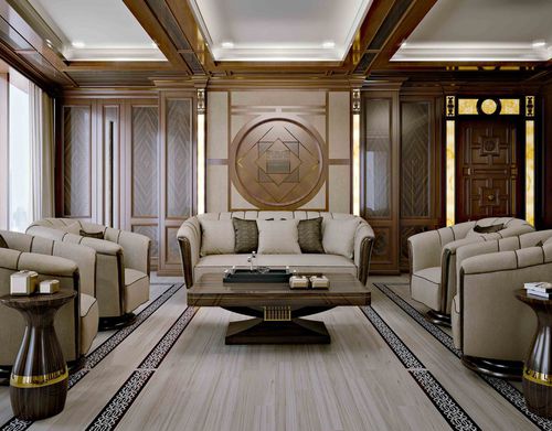 Pannello in legno da costruzione - Living projects - Santo Passaia Furniture - per interni