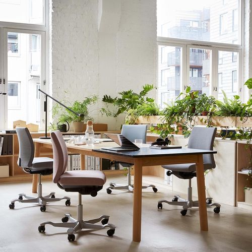 Sedia contemporanea - CREED 6002 - HÅG - da interno / in tessuto / in alluminio