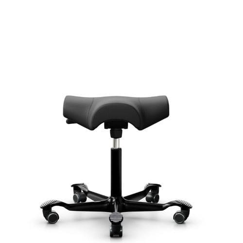 Sgabello operativo in tessuto - CAPISCO 8105 - HÅG - imbottito / ad altezza regolabile / con rotelle