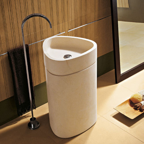 Lavabo da incasso - NILO - I CONCI - in pietra / contemporaneo