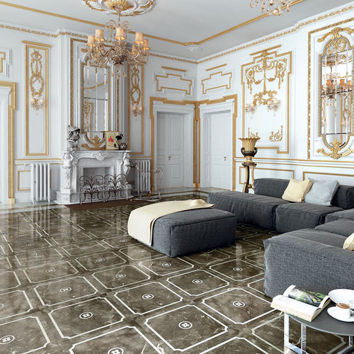 Piastrella in gres porcellanato - BON BON - I CONCI - da interno / da pavimento / 60x60 cm