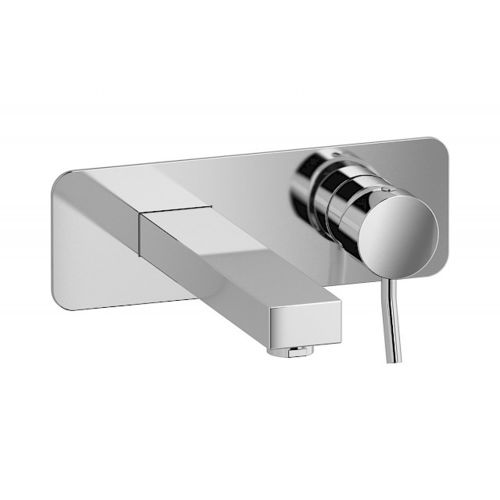 Miscelatore per lavabo - EHJ206 SERIES - IB RUBINETTERIE - da parete / in metallo cromato / da interno
