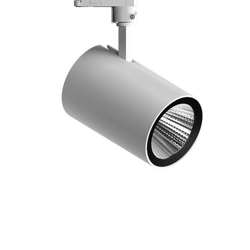 Faretti a binario LED - TECNICA EVO - iGuzzini - tondo / in ghisa di alluminio / in termoplastica