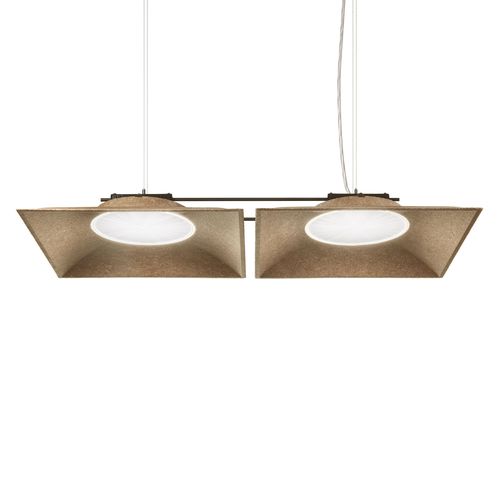Lampada in lino - LIGHT SHED 60 LINEN - iGuzzini - a sospensione / contemporanea / con cavo