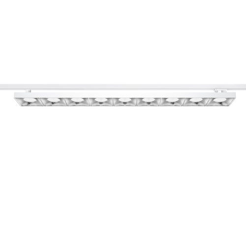 Faretti a binario LED - LIGHT SHED 14 - iGuzzini - rettangolare / in alluminio / in termoplastica