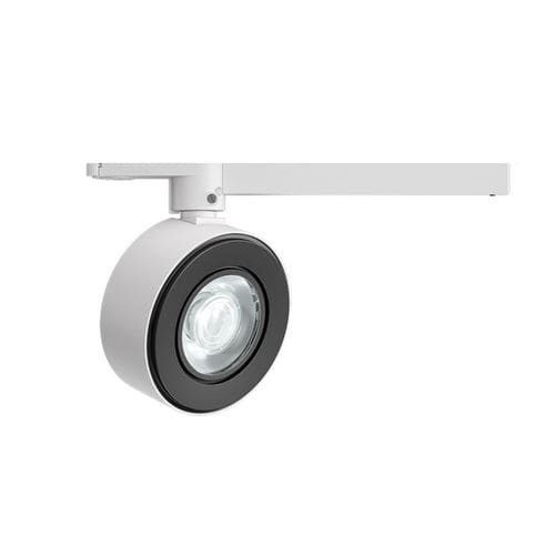 Faretti a binario LED - VIEW OPTI BEAM LENS - iGuzzini - tondo / in termoplastica / in alluminio