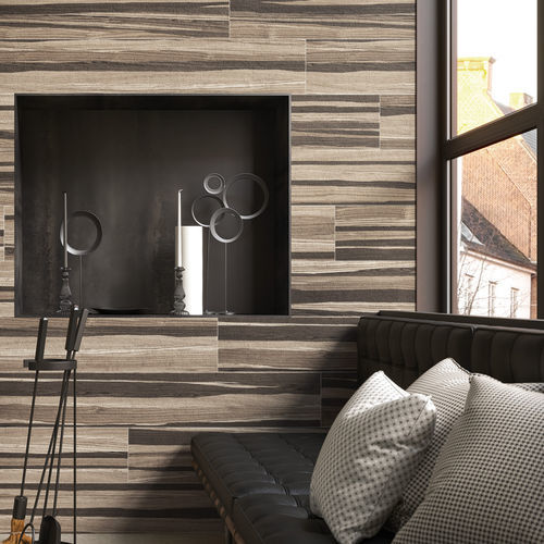 Piastrella in gres porcellanato - THÉKĒ TARSIE - IRIS CERAMICA - finitura naturale / da interno / da sala