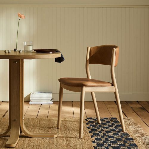 Sedia contemporanea - Marcus Samuelsson  - West Elm - da interno / in tessuto / in pelle