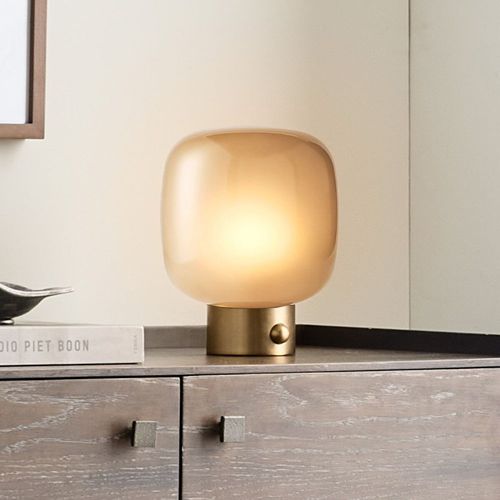 Lampada da tavolo - Lucca  - West Elm - in metallo / in vetro / in PVC