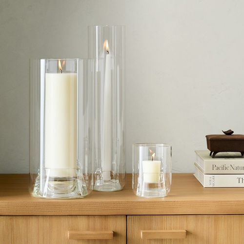 Portacandela in vetro - Glenda - West Elm