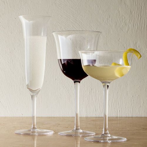 Bicchiere da vino - Juliana  - West Elm - da champagne / in vetro