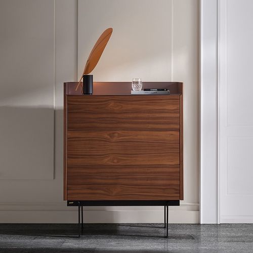 Cassettone contemporaneo - STOCKHOLM - punt mobles - in rovere / in noce / rettangolare