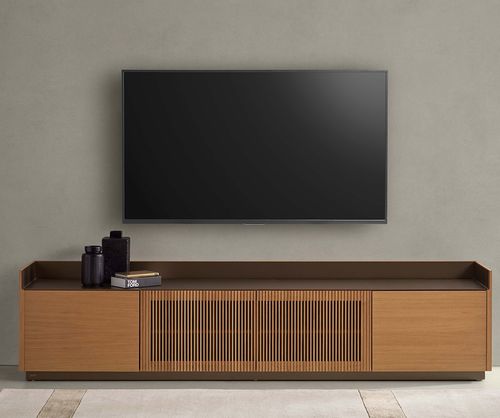 Credenza contemporanea - STOCKHOLM TECHNIC - punt mobles - in rovere / in noce / in legno massiccio