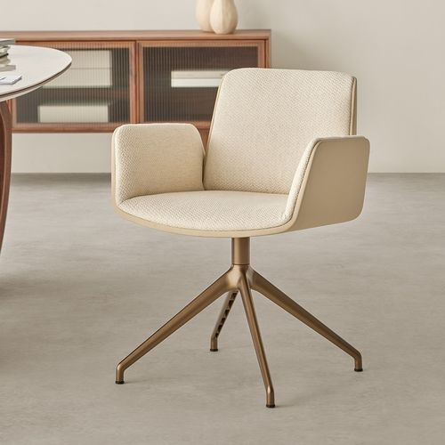Sedia contemporanea - HUG - punt mobles - da interno / in tessuto / con supporto in metallo