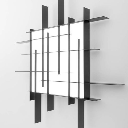 Applique contemporanea - MONDRIAN - METALARTE - da interno / in acciaio / in alluminio verniciato