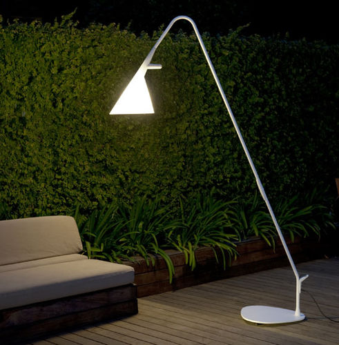 Lampada da terra - MATE - METALARTE - in acciaio / in polietilene / contemporanea