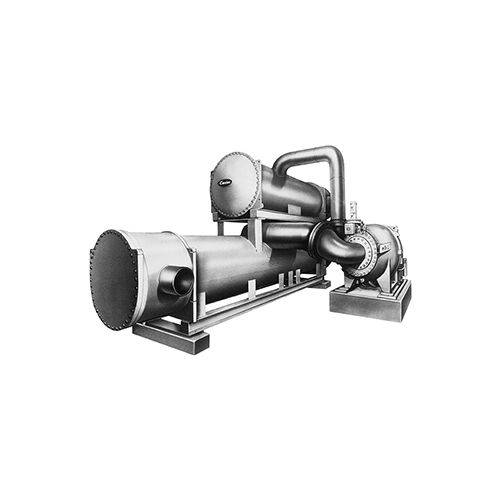 Gruppo refrigeratore a condensazione ad acqua - AQUAEDGE®  17DA - CARRIER commercial - con ventilatori centrifughi / a pavimento / per esterni