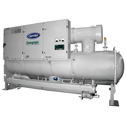 Gruppo refrigeratore a condensazione ad acqua - AQUAEDGE® 23XRV - CARRIER commercial - a pavimento / per esterni
