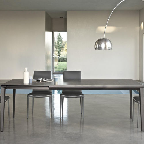 Tavolo contemporaneo - ECHO - BONTEMPI CASA - in metallo laccato / in ceramica / in marmo