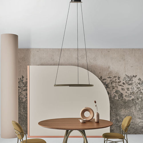 Lampada a sospensione - COMET - BONTEMPI CASA - in metallo / in ottone / in metallo laccato