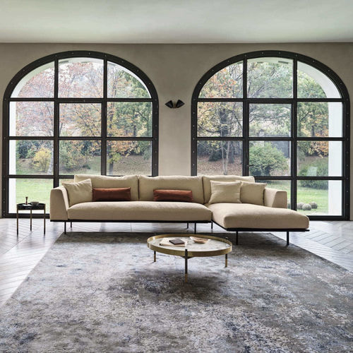 Divano modulare - DAKOTA - BONTEMPI CASA - contemporaneo / in tessuto / in piume