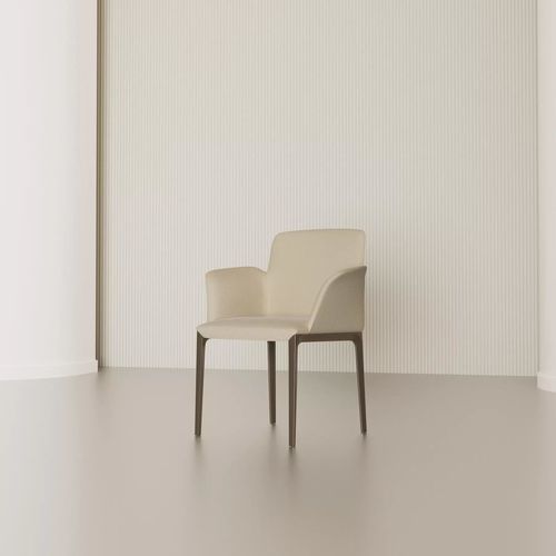 Sedia contemporanea - OPERA - BONTEMPI CASA - da interno / in acciaio / in legno