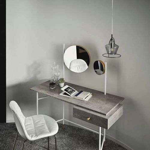 Lampada a sospensione - SWING - BONTEMPI CASA - in metallo laccato / in vetro / contemporanea