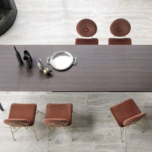 Tavolo contemporaneo - ECHO IN - BONTEMPI CASA - in metallo / in laminato / in ceramica