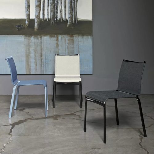 Sedia contemporanea - NET - BONTEMPI CASA - da esterno / da interno / in plastica