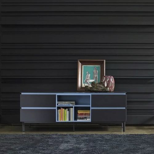 Credenza contemporanea - COSMOPOLITAN  - BONTEMPI CASA - in ceramica / in calcestruzzo / in legno