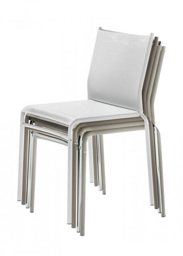 Sedia contemporanea - LIU' - INGENIA CASA - da interno / in metallo cromato / in plastica