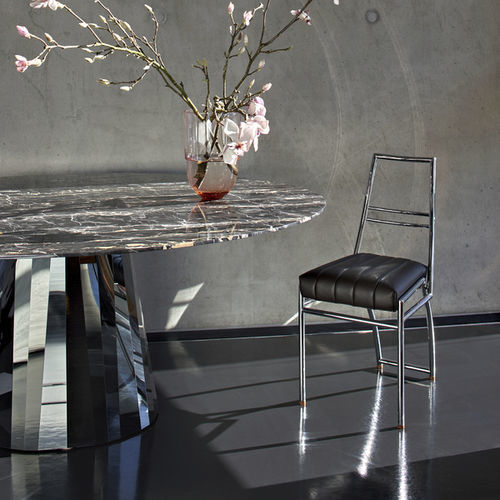 Sedia contemporanea - AIXIA  - CLASSICON - da interno / in tessuto / in pelle