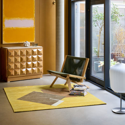 Poltrona contemporanea - VOLKSHAUS - CLASSICON - in corda / in rovere / nera