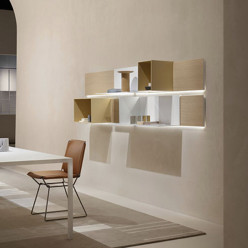 Mensola - PENTAGRAMMA - MDF Italia - contemporaneo / in rovere / in noce