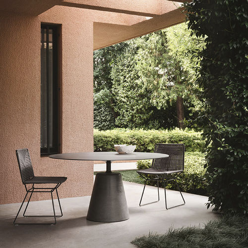 Sedia contemporanea - NEIL TWIST - MDF Italia - da esterno / in corda / con supporto in acciaio