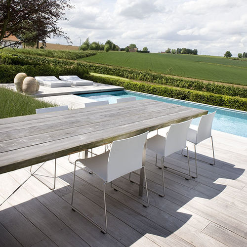 Sedia contemporanea - M1 - MDF Italia - da interno / da esterno / in tessuto