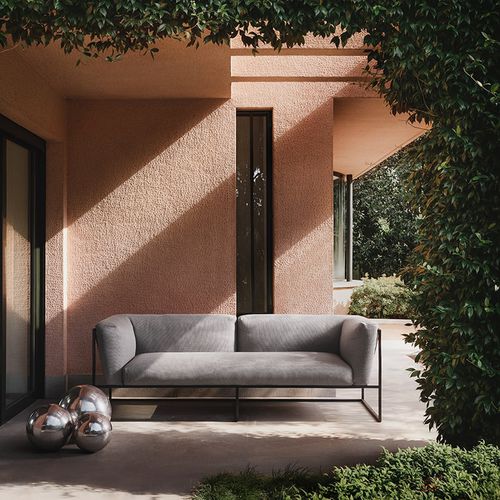Divano modulare - ARPA  - MDF Italia - contemporaneo / da esterno / in tessuto