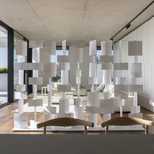 Separatore di spazi in alluminio - DIVIDE IT - MDF Italia - da interno / con rotelle
