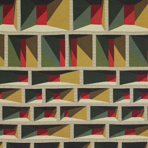 Tessuto da tappezzeria - BRUTALIST - PIERRE FREY tissus - geometrico / in polipropilene / lavabile