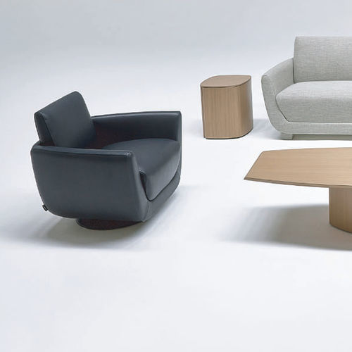 Tavolo moderno - ROWAN OCCASIONAL - Nienkamper - in legno / con supporto in legno / rettangolare
