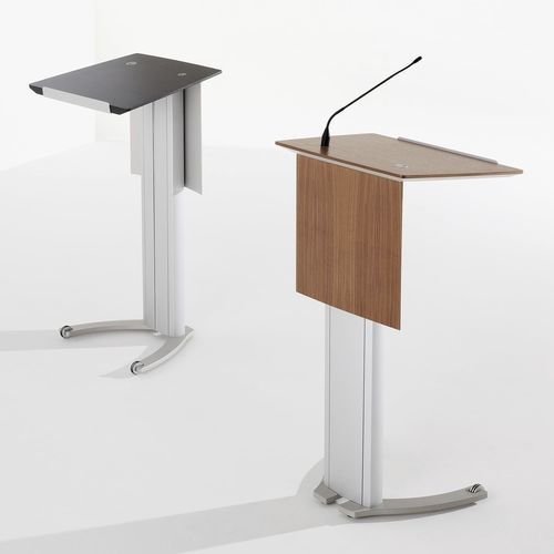 Podio da conferenza - VOX® KEYNOTE - Nienkamper - seduto-in piedi / in legno / in alluminio
